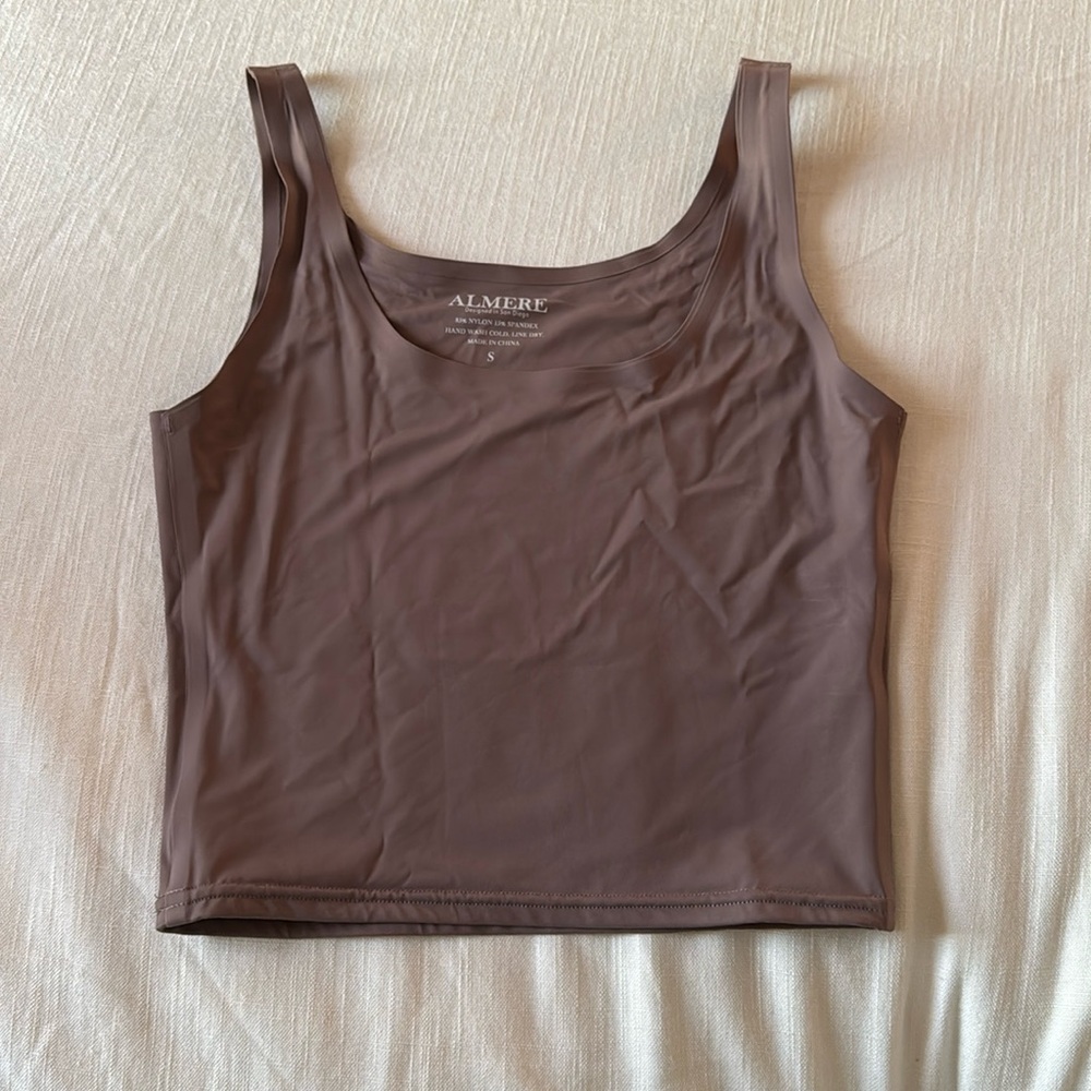 Seamless double lined Tank Top